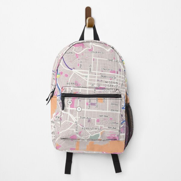 Item preview, San Francisco, CA, USA Map designed and sold by NorthStreetArt.