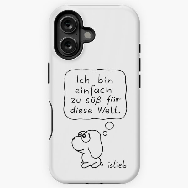 Zu süß für die Welt iPhone Robuste Hülle