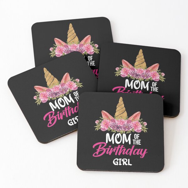 Item preview, Mom Of The Birthday Girl Mother Gifts Unicorn Birthday  designed and sold by BrooklynArtsDs.