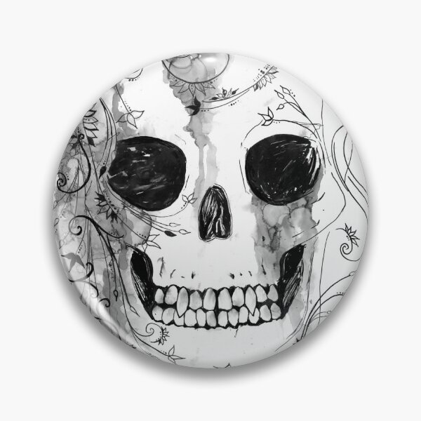 Item preview, Swirly Skull designed and sold by lucyfer0-o.