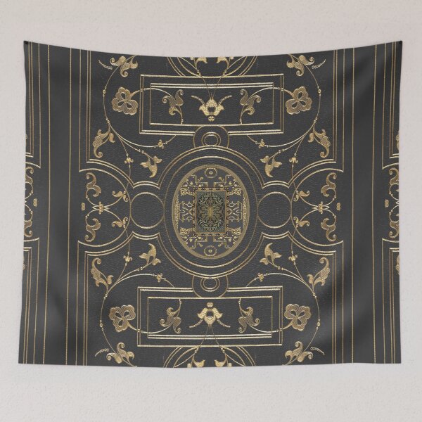 Item preview, Old Gilded Botanical Book Cover Design designed and sold by JoolyA.