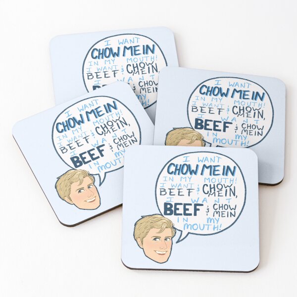 Item preview, Beef and Chow Mein in my Mouth designed and sold by DiceBarn.