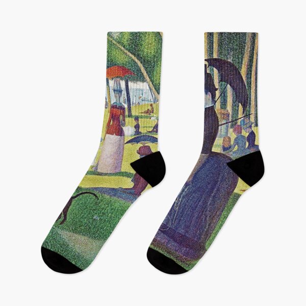 Item preview, Seurat's "A Sunday Afternoon on La Grande Jatte" - Fine Art Pointillism designed and sold by Vertigo Creative.