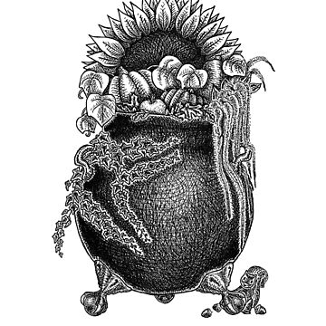 Artwork thumbnail, Harvest Cauldron by NoddingViolet