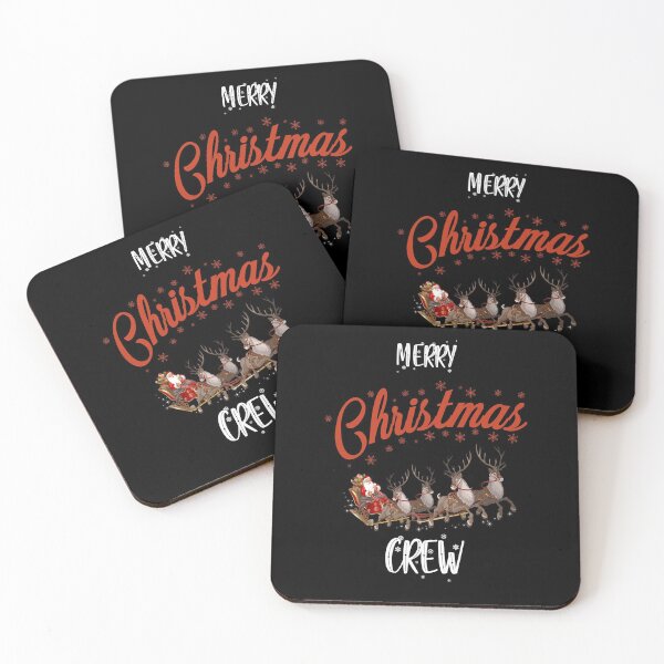 Item preview, Merry Christmas Crew , 2020 Santa Claus Funny Gift for Men and Women designed and sold by myrstyle.