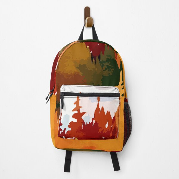 Item preview, cute red, orange, yellow watercolor design with mountain landscape and trees. Iphone or Samsung phone Case & Cover designed and sold by RoManSmArt.