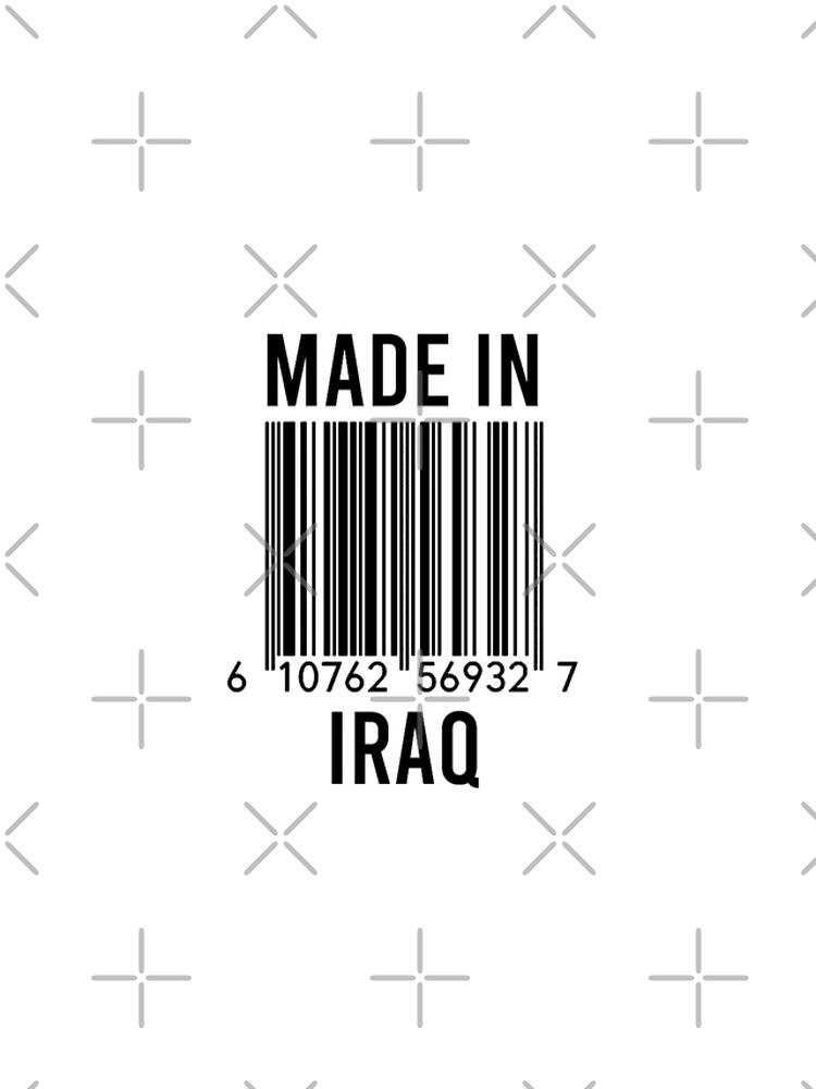 Thumbnail 4 of 4, iPhone Case, Made In Iraq designed and sold by RandomStuffShop.