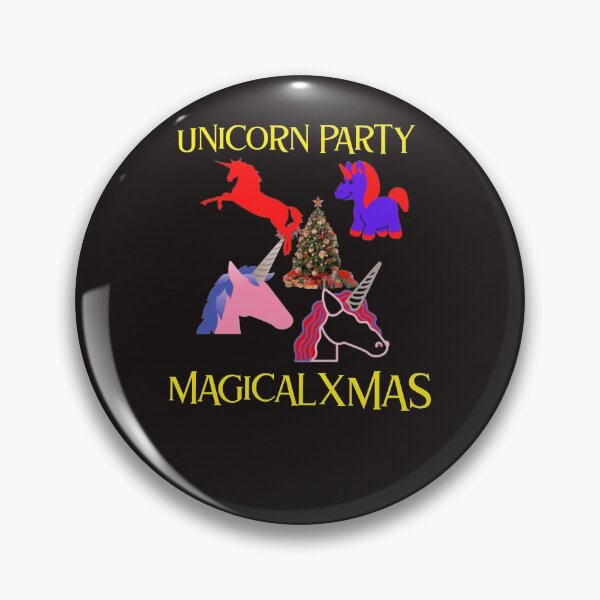 Item preview, UNICORN PARTY MAGICAL XMAS designed and sold by GILLES VAZIRI.