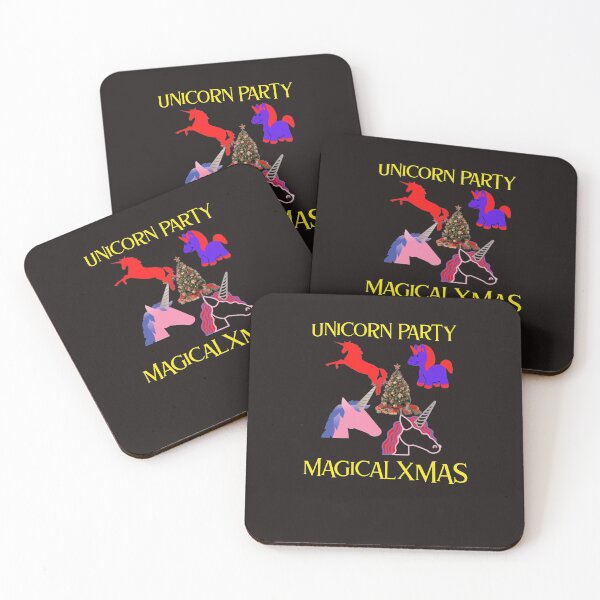 Item preview, UNICORN PARTY MAGICAL XMAS designed and sold by GILLES VAZIRI.