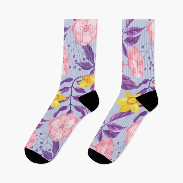Item preview, Colourful flowers pattern  designed and sold by EmotionArt.