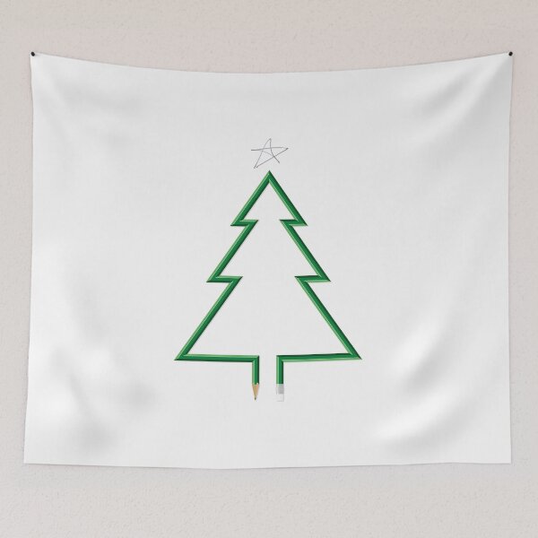 Item preview, Christmas Tree Pencil designed and sold by thetshirtworks.