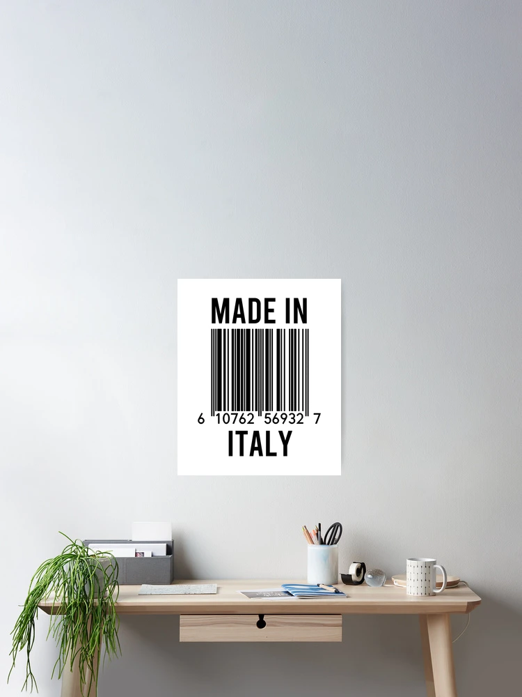 Thumbnail 2 of 3, Poster, Made In Italy designed and sold by RandomStuffShop.