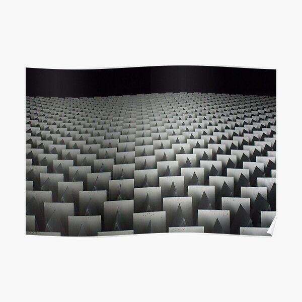 Exterior Abstract Pattern Poster