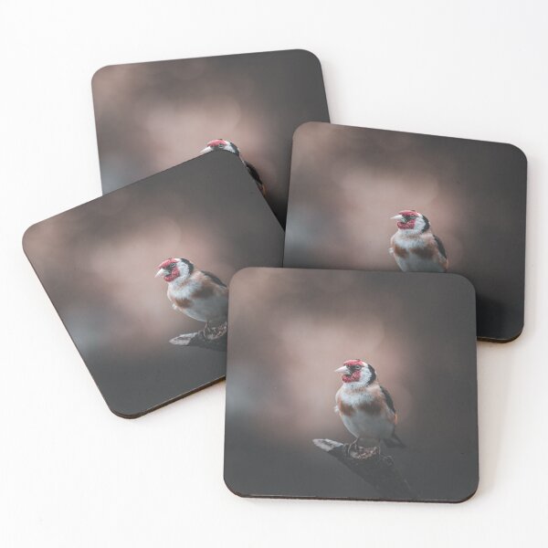 Item preview, Portrait of Beautiful Goldfinch in my Garden. designed and sold by Kipcio.