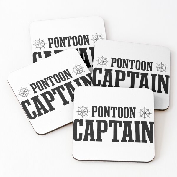 Item preview, Pontoon Captain, Pontoon Boat, Boating, Lake Life designed and sold by T-DESIGNEDZ.