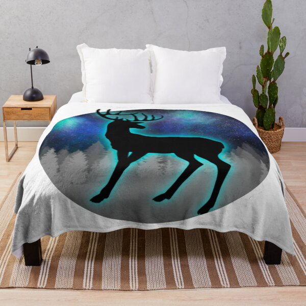 Item preview, Deer Silhouette Stars Backdrop designed and sold by faztheartnoob.