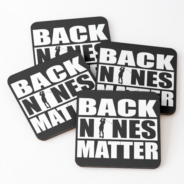 Item preview, Back Nines Matter Funny Golf Gift Idea for Golfers designed and sold by Schmohawk72.