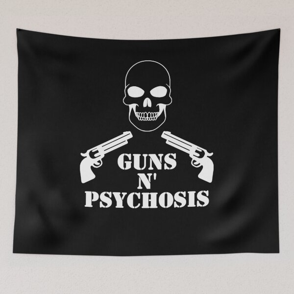 Item preview, Guns N' Psychosis Social / Political Design designed and sold by GuitarZan's.