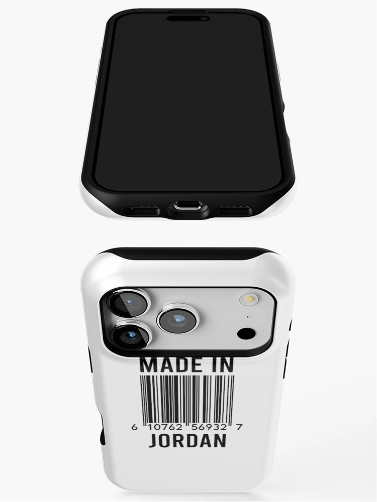 Thumbnail 3 of 4, iPhone Case, Made In Jordan designed and sold by RandomStuffShop.