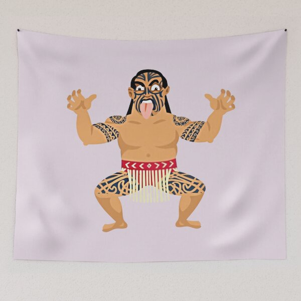 Item preview, Maori Pukana designed and sold by Aroha Designs.