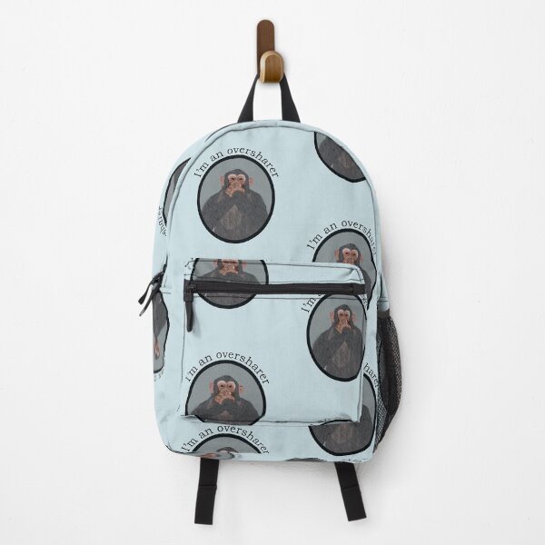 Item preview, Oversharing Chimpanzee designed and sold by Amy Hadden.