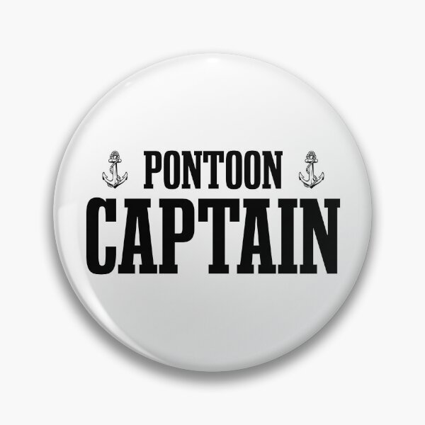 Item preview, Pontoon Captain, Pontoon Boat, Boating, Lake Life designed and sold by T-DESIGNEDZ.