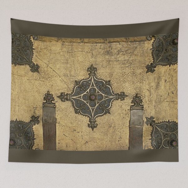 Item preview, Rustic Medieval Leather Book Cover Design designed and sold by JoolyA.