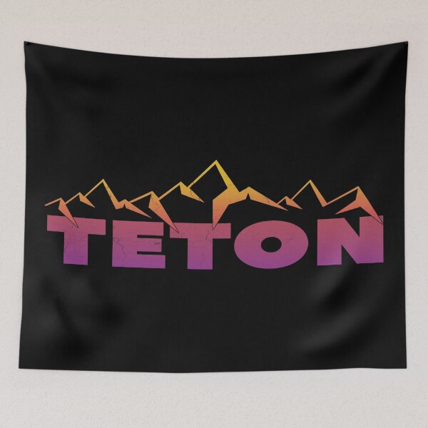 Item preview, retro teton sunset designed and sold by pholange.
