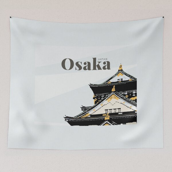 Item preview, Osaka Castle Japan designed and sold by TheJoeyStudio.