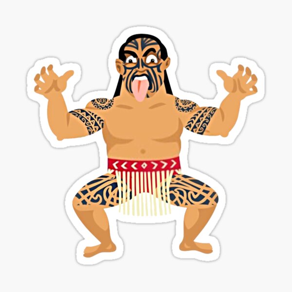 Item preview, Maori Pukana designed and sold by Aroha Designs.