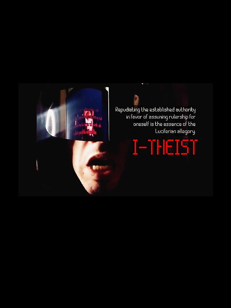 Thumbnail 5 of 5, Graphic T-Shirt, Philosophia (ILSC): The I-Theist designed and sold by MoriVond.