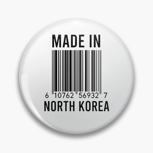 Item preview, Made In North Korea designed and sold by RandomStuffShop.
