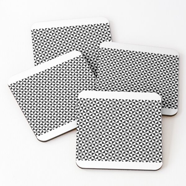 Item preview, black and white cubic pattern, illusion simple Black and White Chevron Pattern designed and sold by BENMAM.