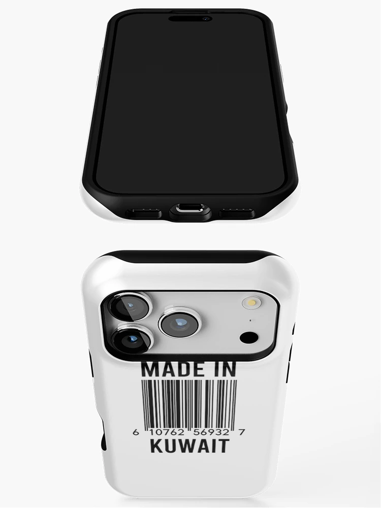 Thumbnail 3 of 4, iPhone Case, Made In Kuwait designed and sold by RandomStuffShop.