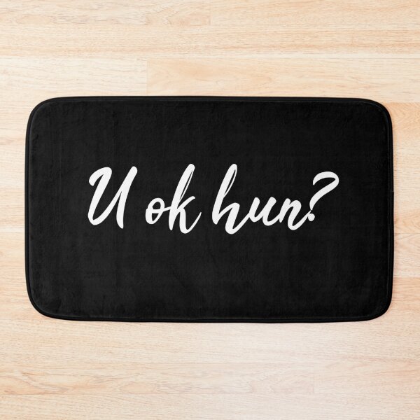 Item preview, U ok hun? funny saying, meme, joke, hunny bunny designed and sold by Van-Tees.