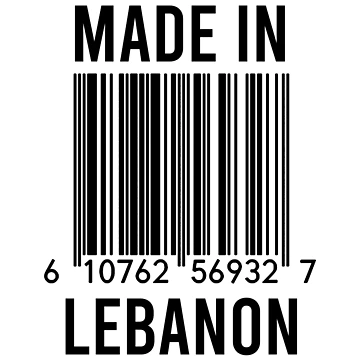 Artwork thumbnail, Made In Lebanon by RandomStuffShop