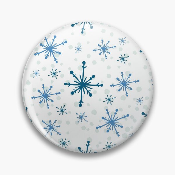 Item preview, Blue and white Christmas scandi pattern designed and sold by Favegiftings1.
