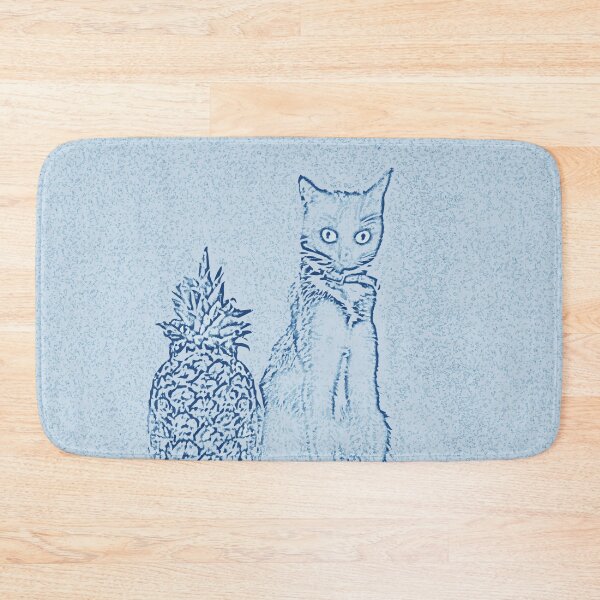 Item preview, The Cat and the Pineapple designed and sold by MisterGroom.