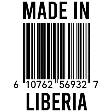 Artwork thumbnail, Made In Liberia by RandomStuffShop