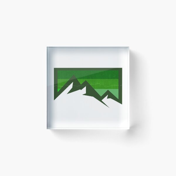 Item preview, retro green mountain designed and sold by pholange.