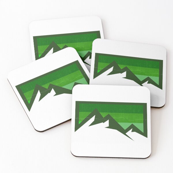 Item preview, retro green mountain designed and sold by pholange.