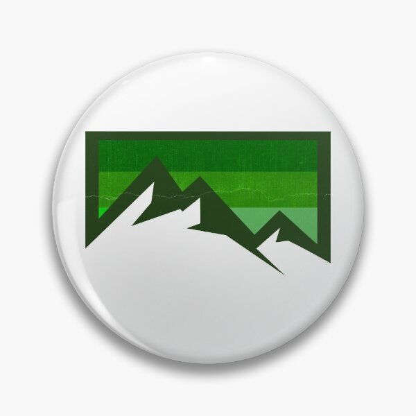Item preview, retro green mountain designed and sold by pholange.