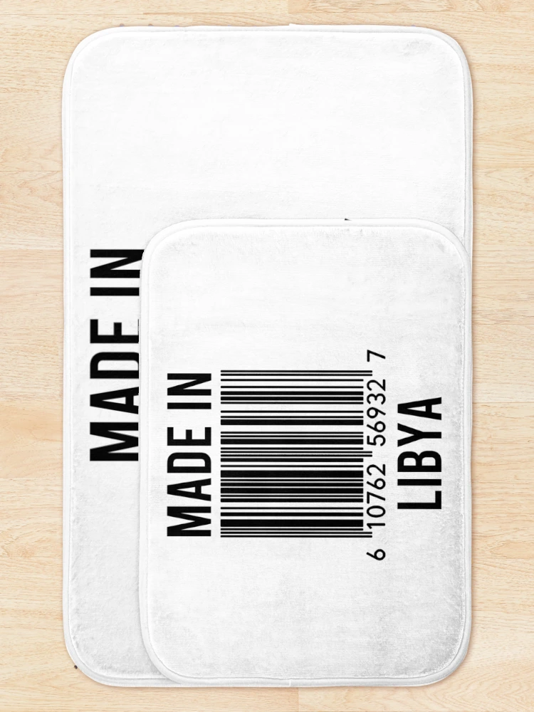 Thumbnail 5 of 6, Bath Mat, Made In Libya designed and sold by RandomStuffShop.