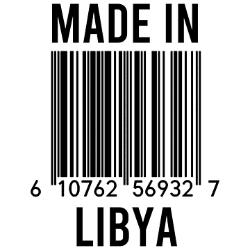 Artwork thumbnail, Made In Libya by RandomStuffShop