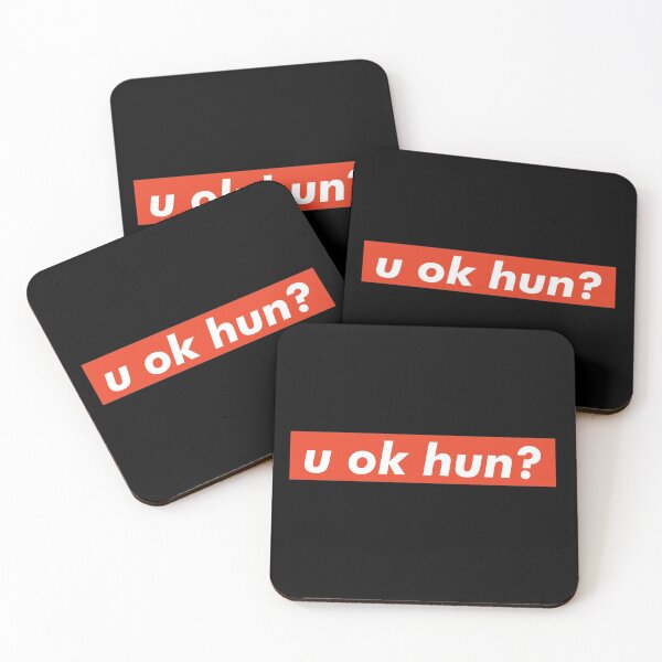Item preview, U ok hun? funny saying, meme, joke, hunny bunny designed and sold by Van-Tees.