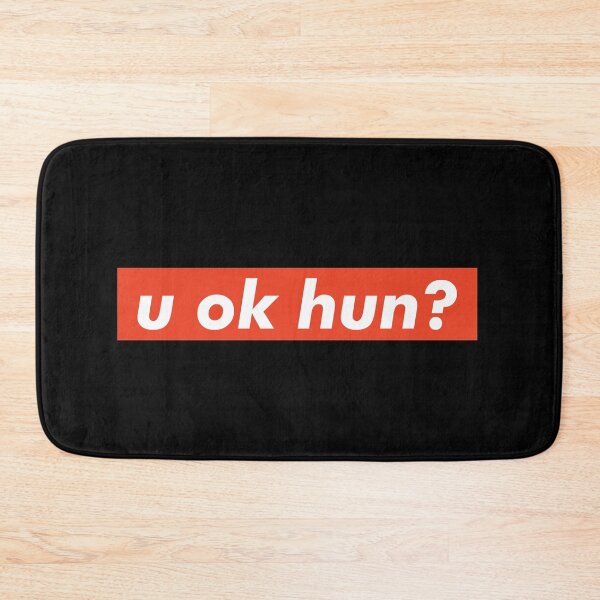 Item preview, U ok hun? funny saying, meme, joke, hunny bunny designed and sold by Van-Tees.