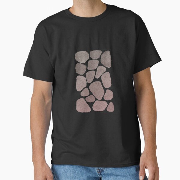 Steine Muster rose Classic T-Shirt