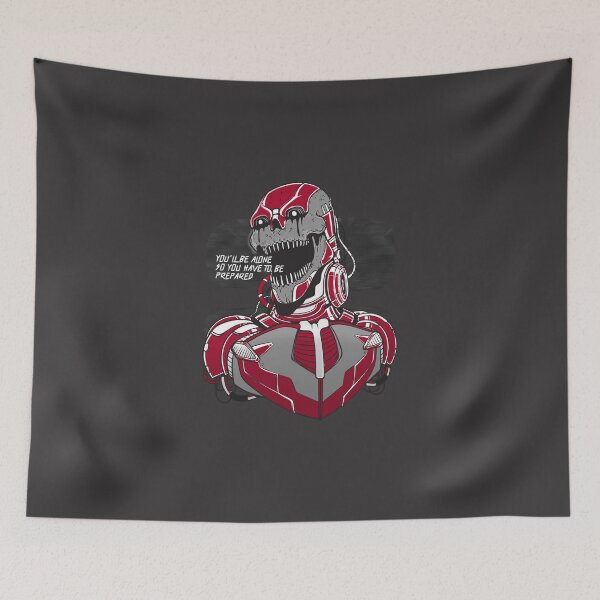 Item preview, Cyberpunk Evil Dino Cyborg Graphic designed and sold by adamtepl.