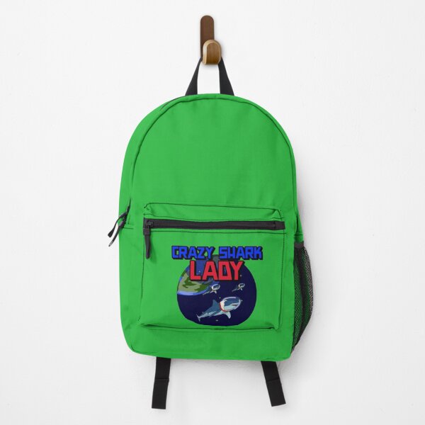 Item preview, Crazy Shark Lady Funny Design designed and sold by Xrizen Designs.