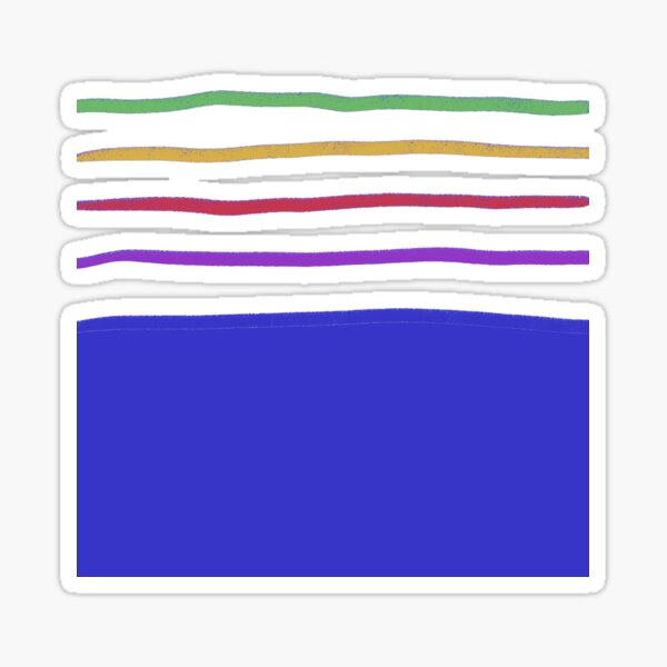 Stripes II Sticker